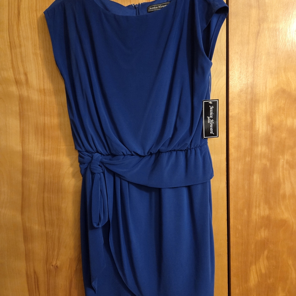 Jessica Howard Royal Blue Midi Dress